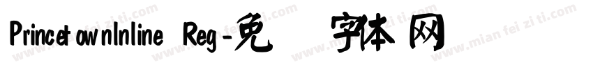 Princetownlnline Reg字体转换